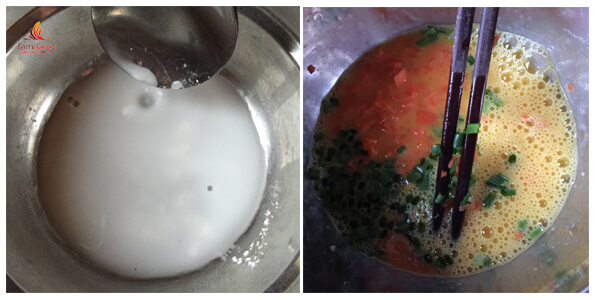 Cách làm tôm cuộn trứng